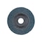 Pferd 5" x 7/8" A.H. POLIFAN Flap Disc - Z PSF STEELOX, Zirconia, 80 Grit, Flat 63013 - alternate 2